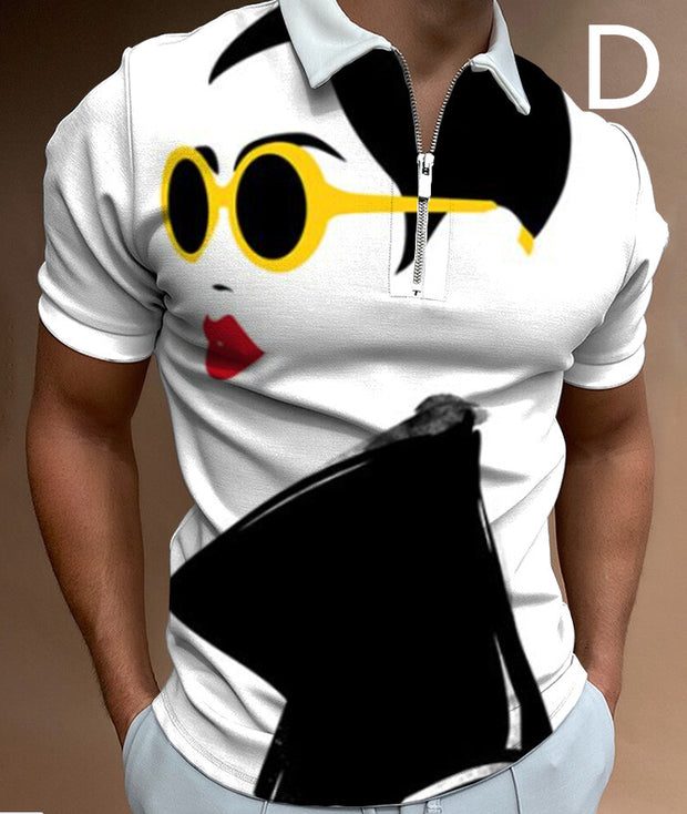 Shirts For Men Face Art