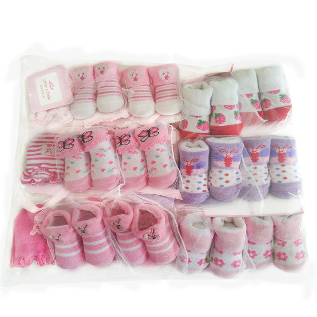 Newborn Baby Gloves And Socks Set