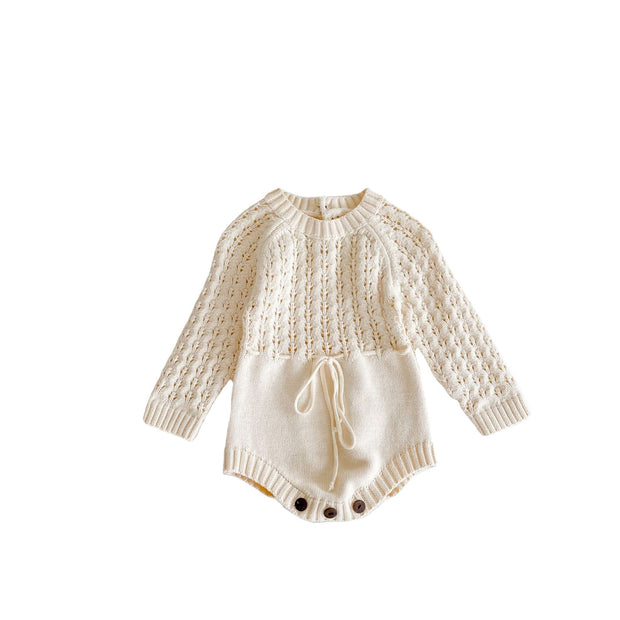 Girl Baby Knitted Hollow Waist Dress