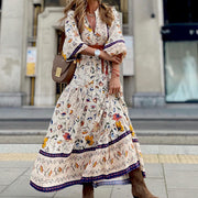 Fashion Printed Bohemian Long Dress