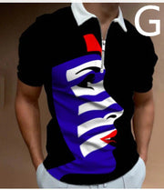 Shirts For Men Face Art